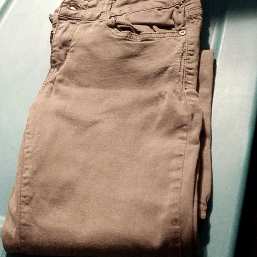 Oliver green ripped jeans